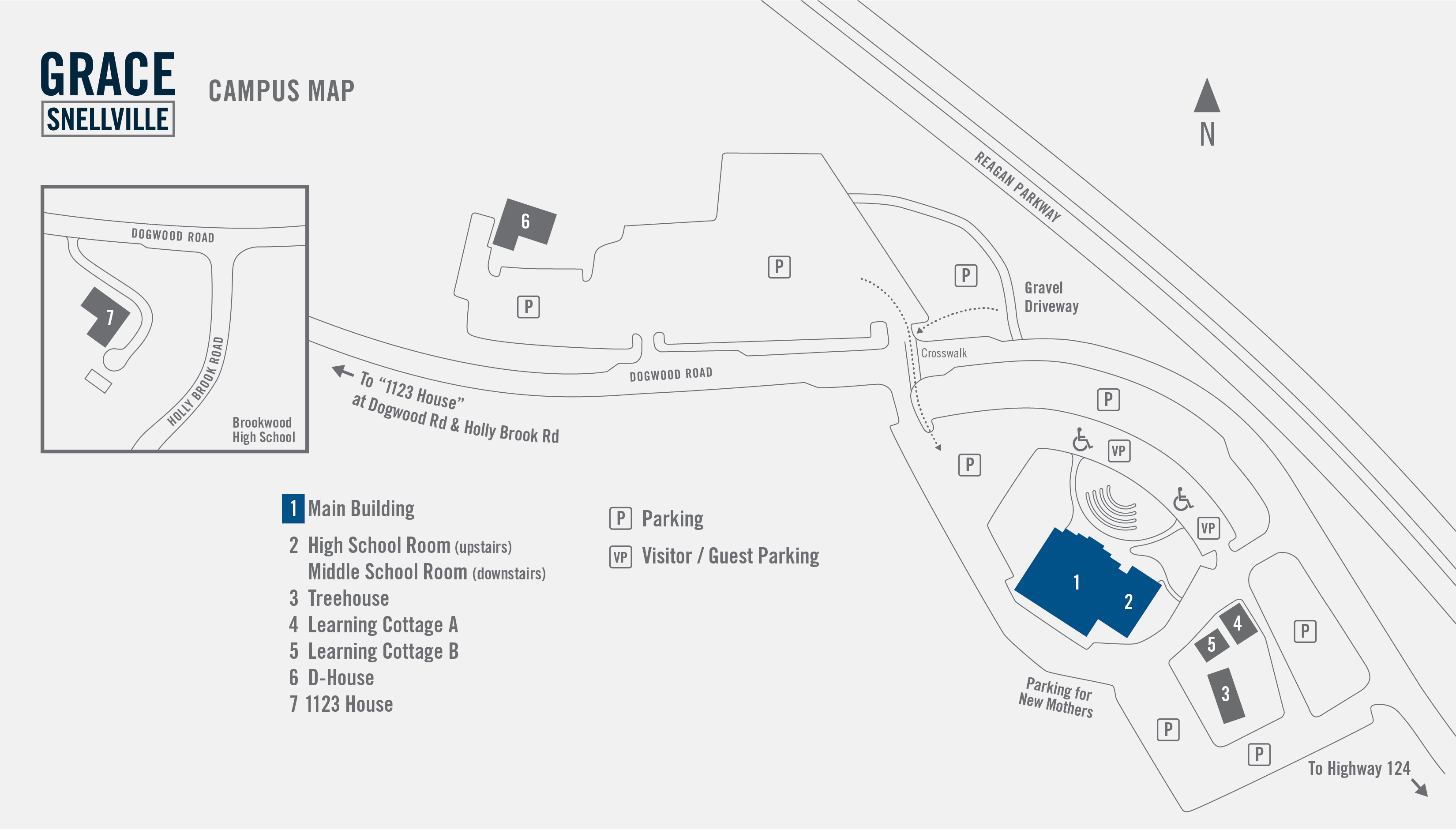 Grace Snellville Campus Map