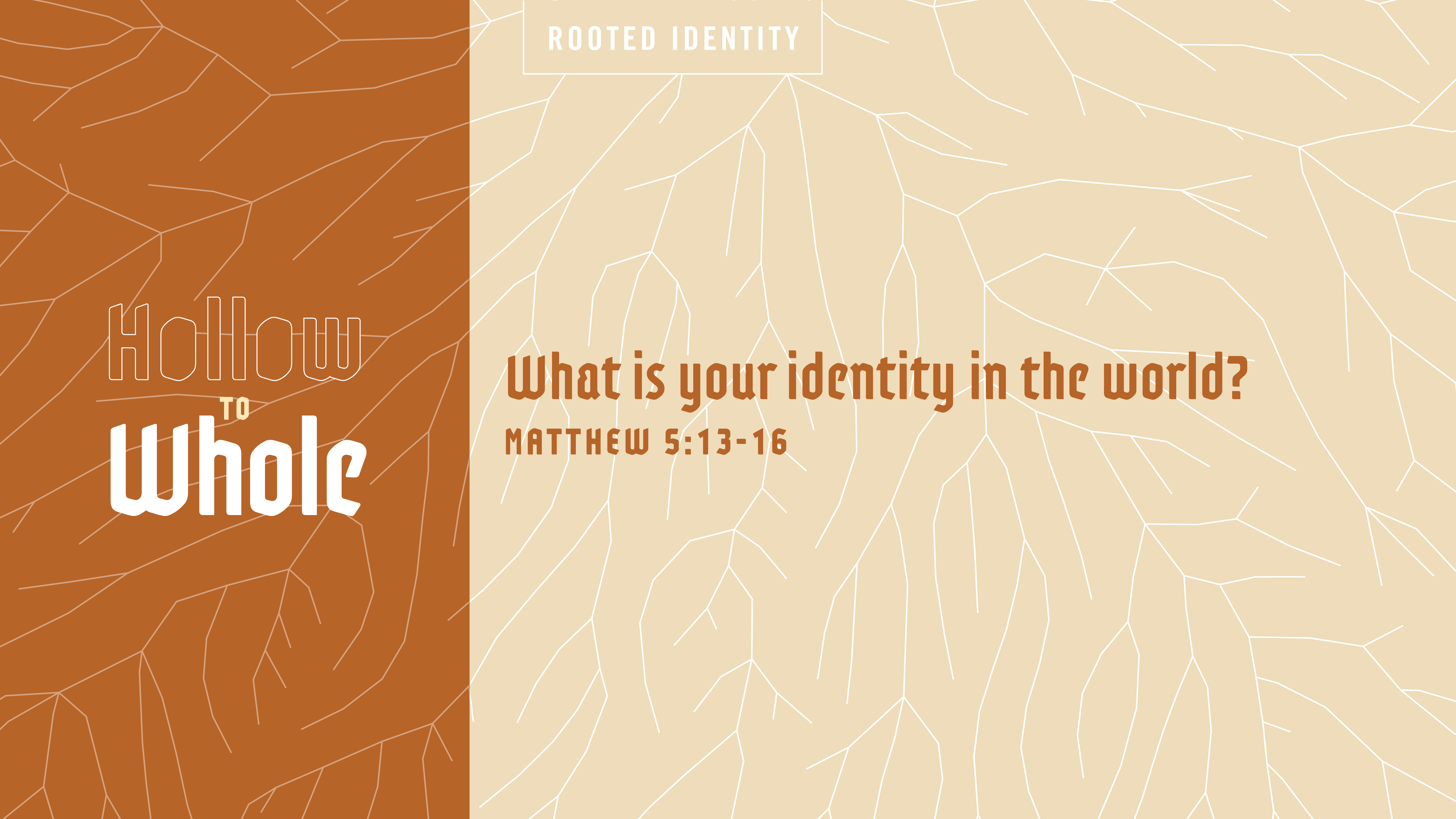 What is your identity in the world?