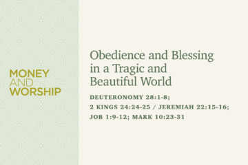 Obedience and Blessing in a Tragic and Beautiful World