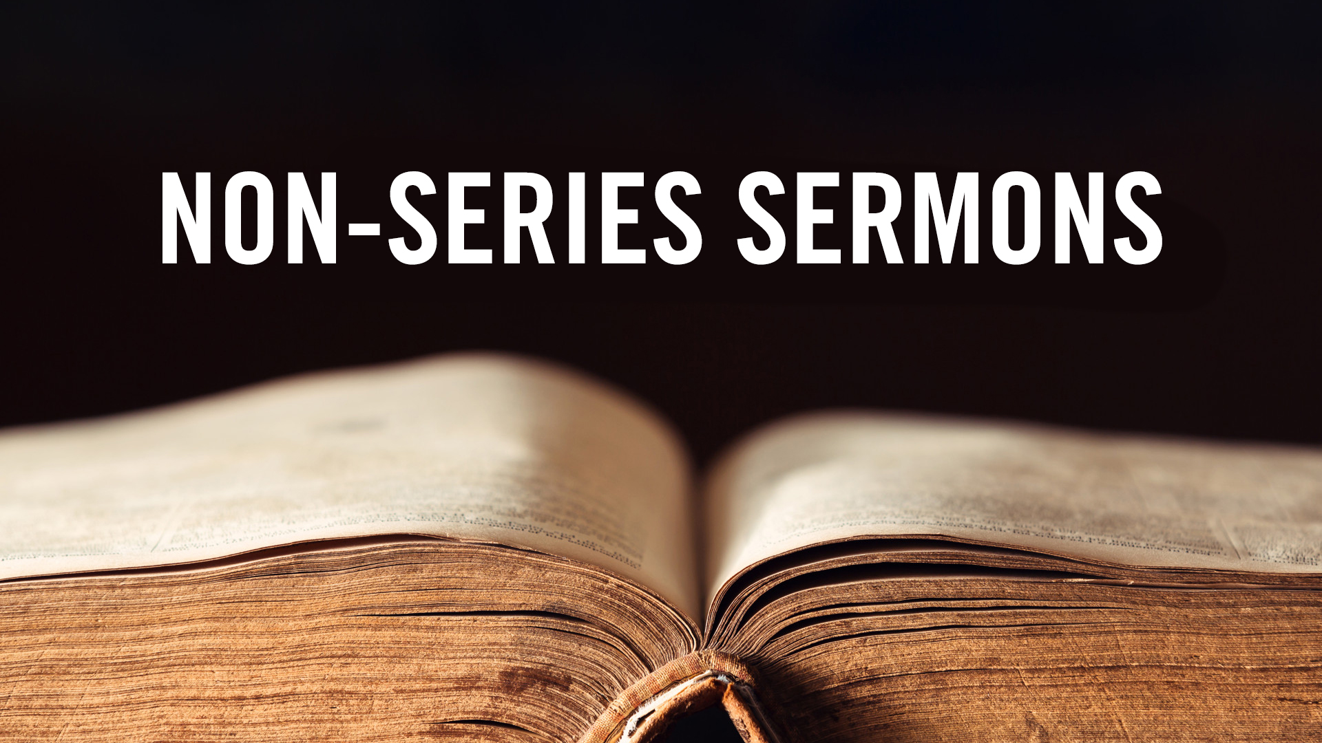 Non-series sermons