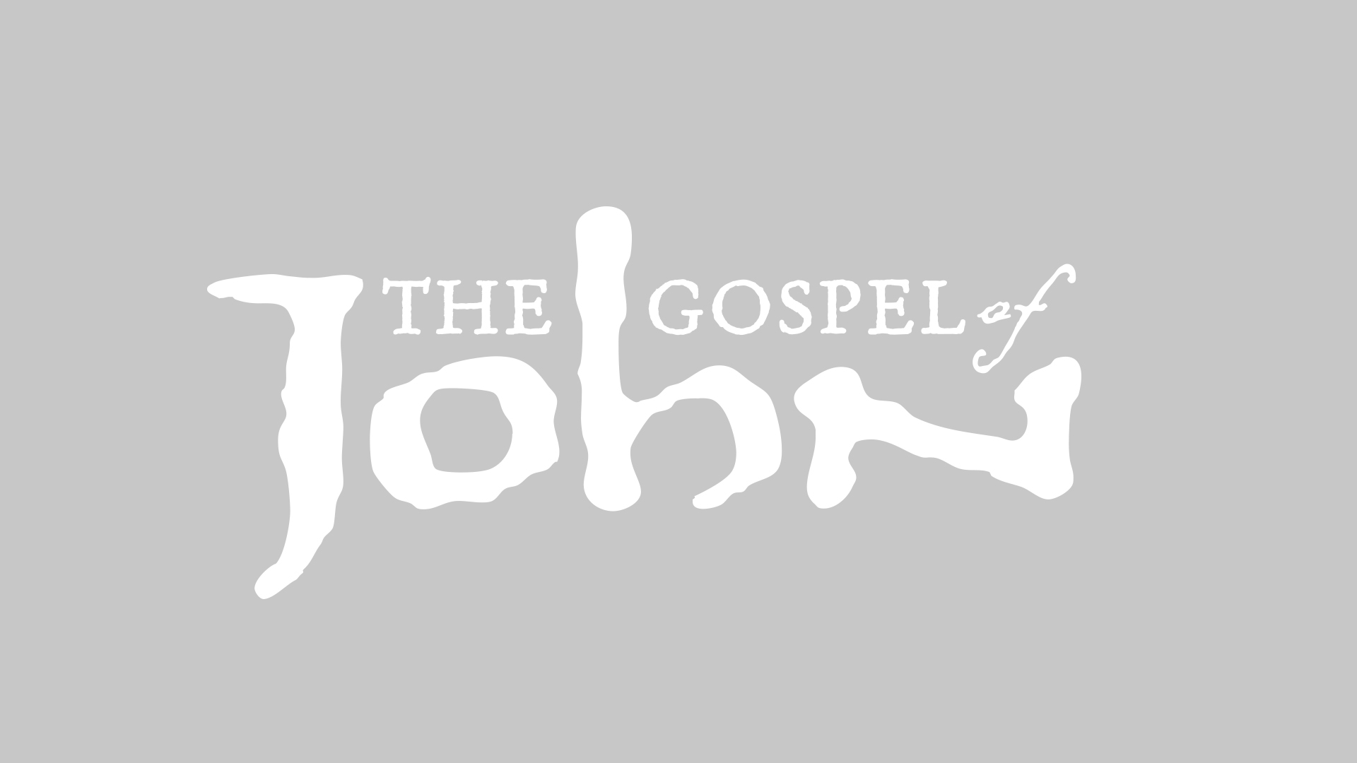 The Gospel of John series